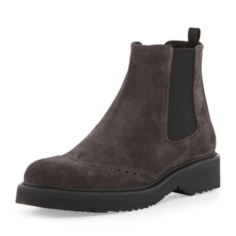 Prada suede Chelsea boot